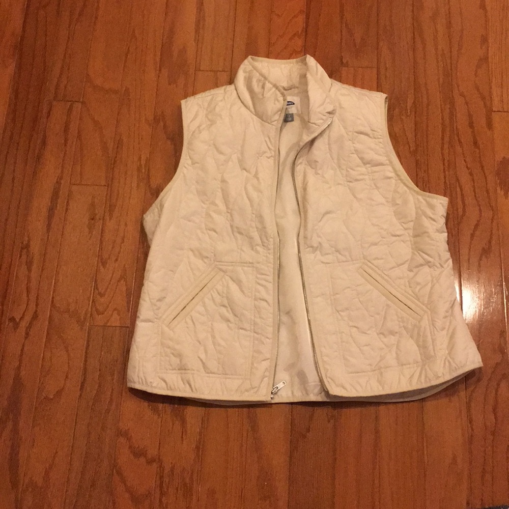 Ivory vest